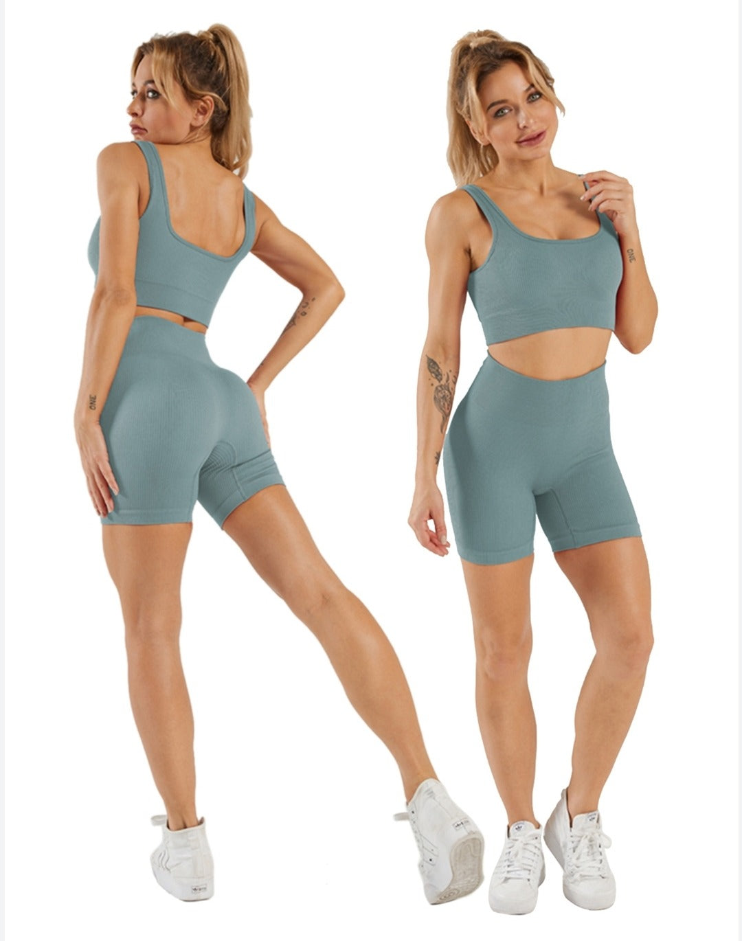 Set Short Light Blue - Oferta!!