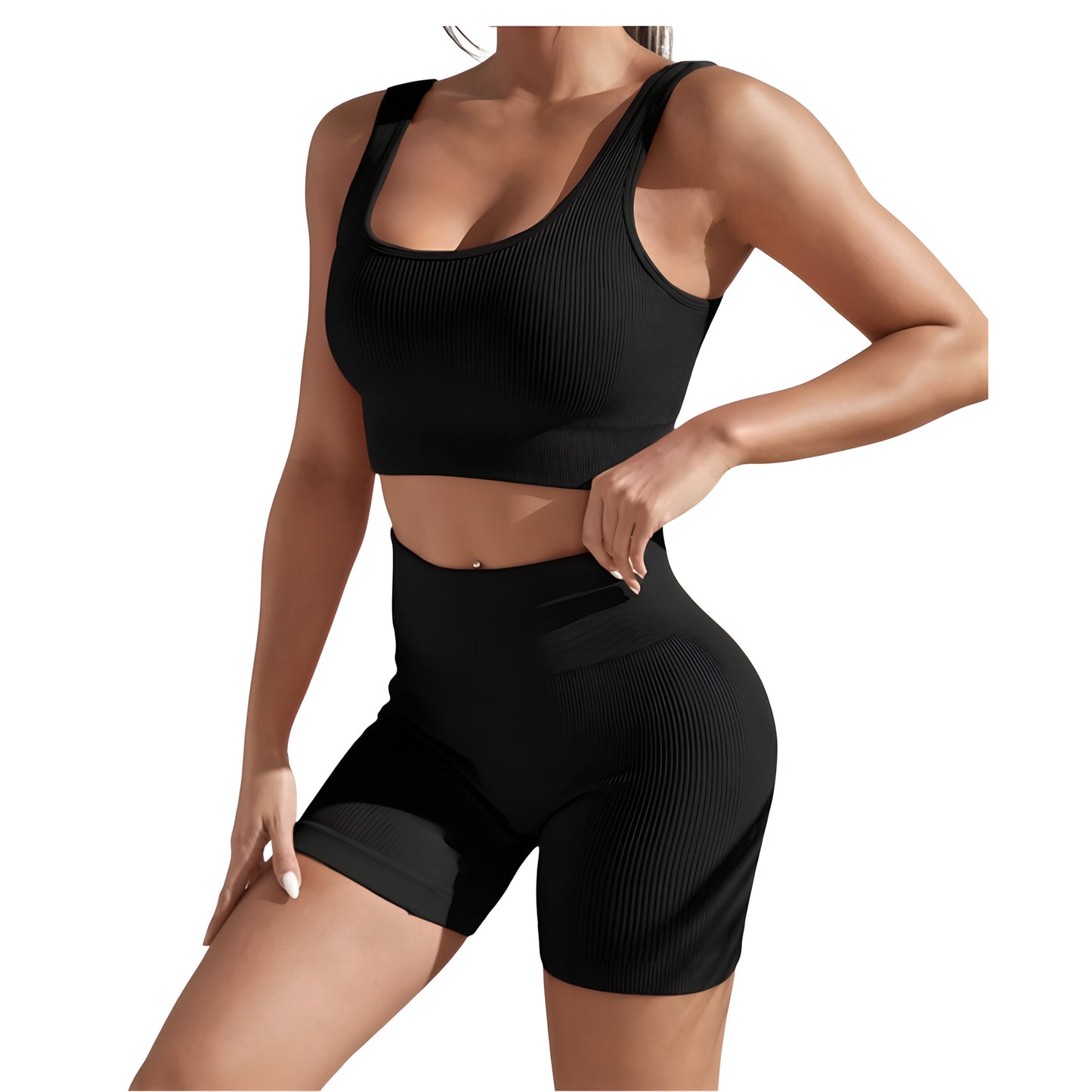 Set Short Black - Oferta!