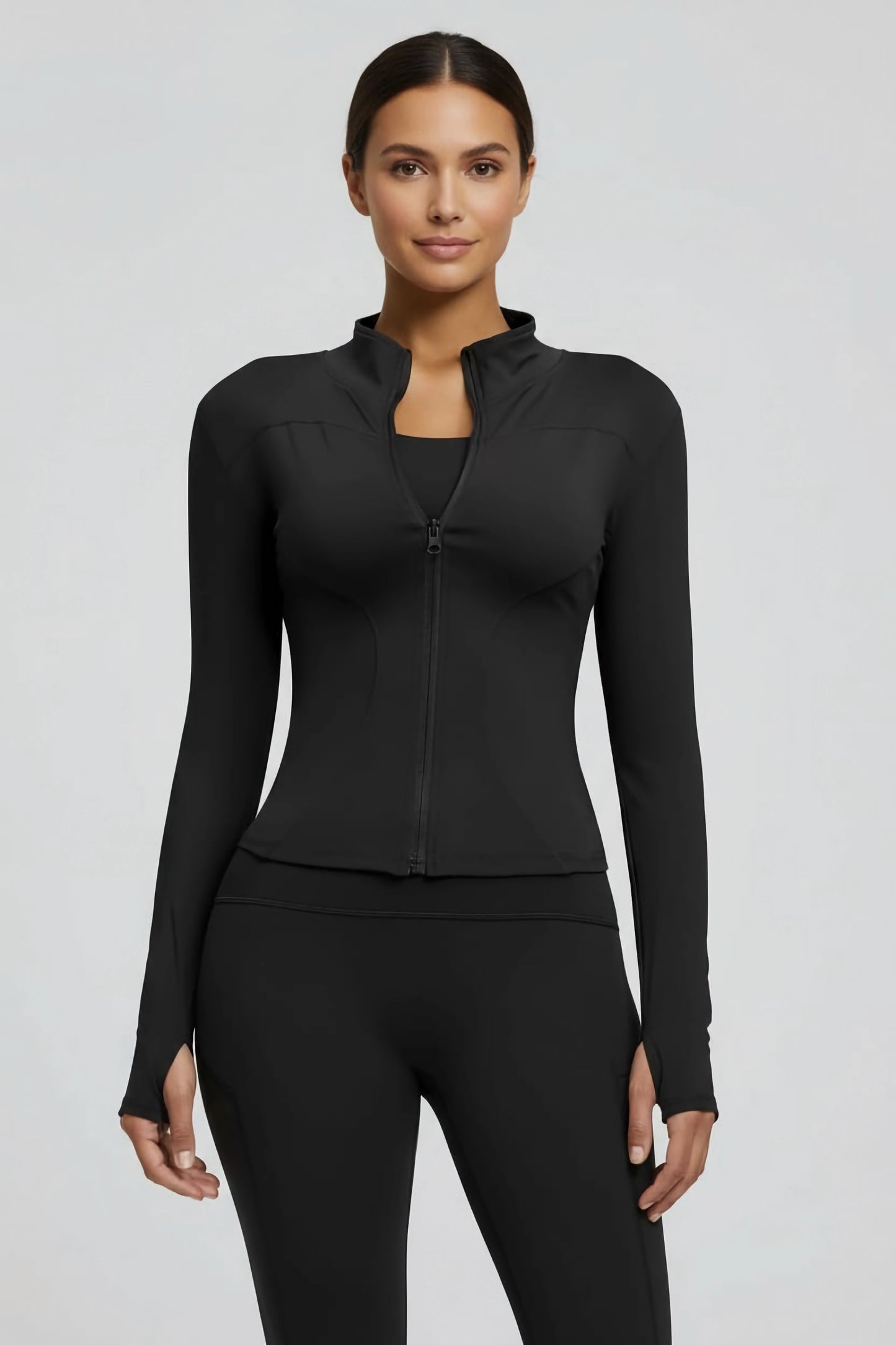 Slim Fit Black Jacket