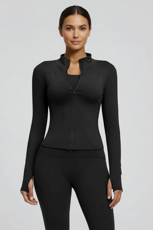 Slim Fit Black Jacket