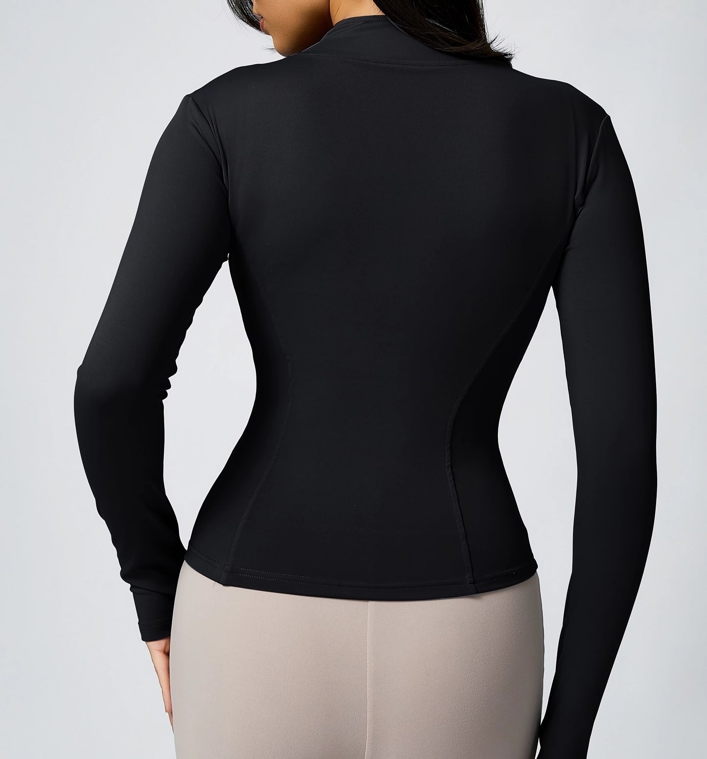 Slim Fit Black Jacket