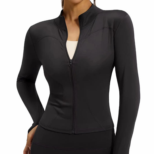 Slim Fit Black Jacket