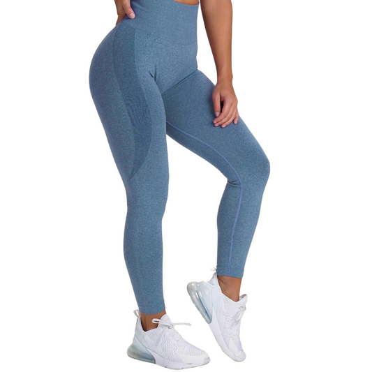 Leggins Deportivos Smoke Blue - Push Up