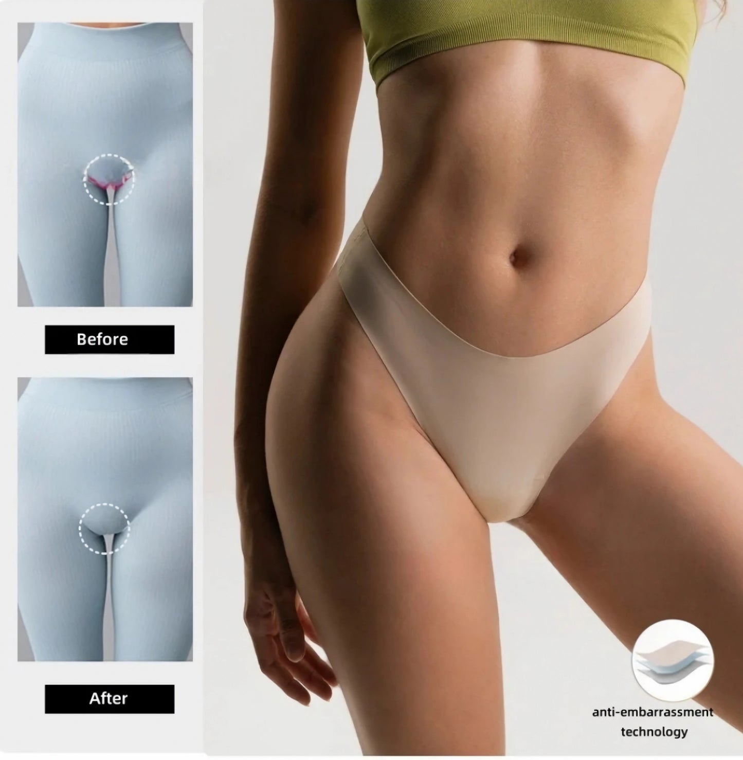 Panty tanga Invisible Fit