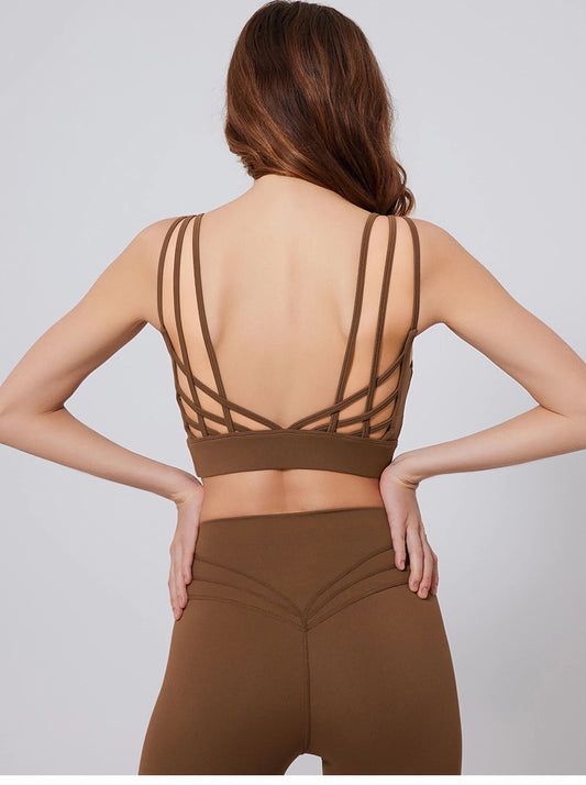 Mocha Strappy Set